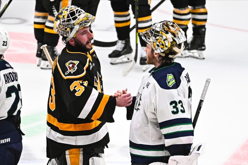 Two goalies.