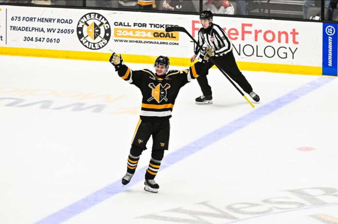 A hockey player.