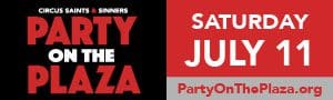 Party on the Plaza Ad