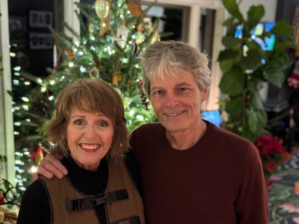 A man and a woman.