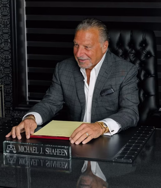 A smiling man.
