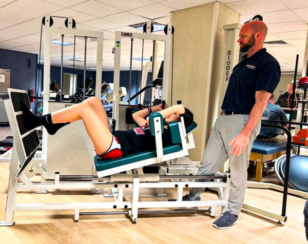 A rehab session.