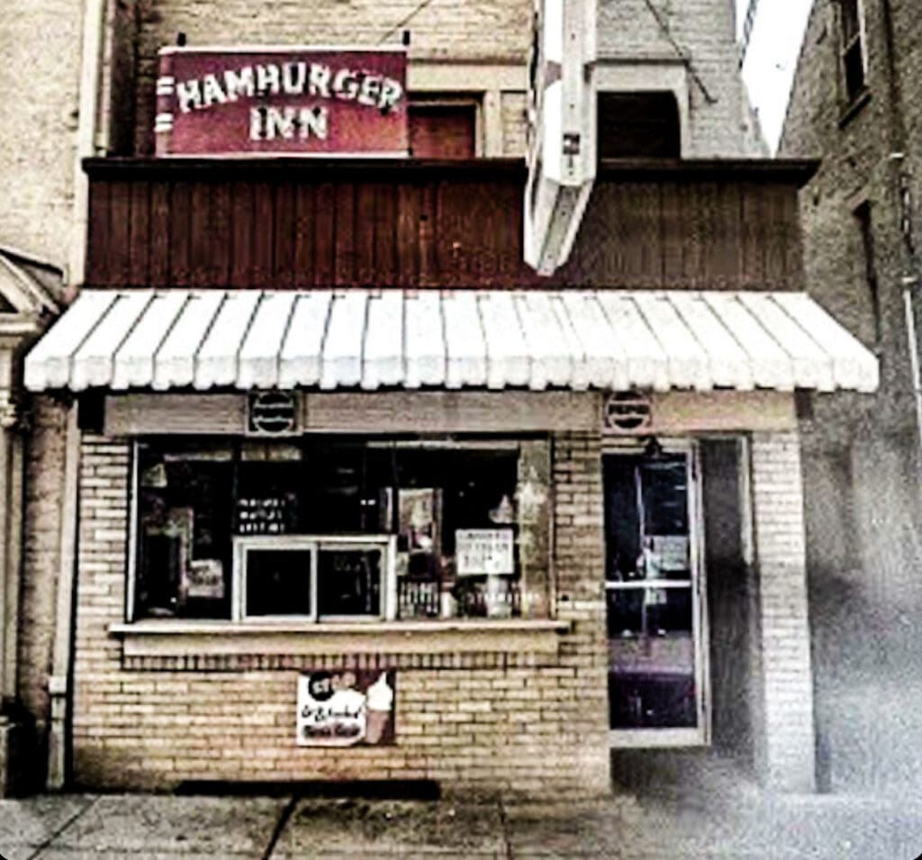 A burger joint.