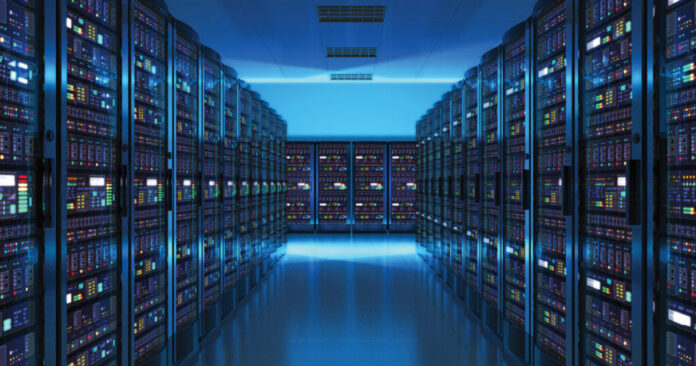 A data center.