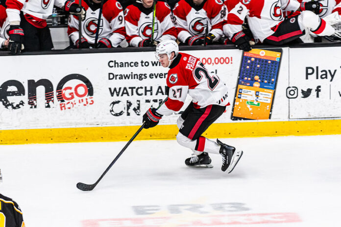 A hockey player.