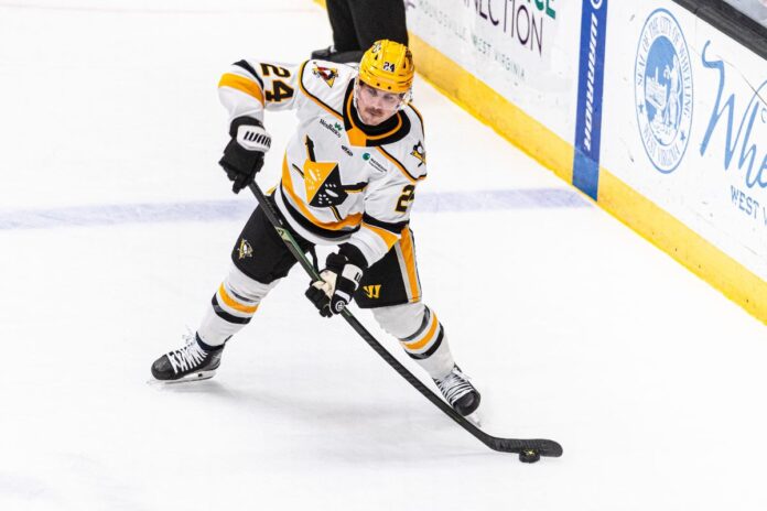 A hockey player.