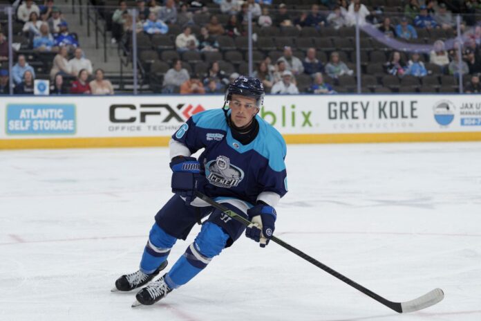 A hockey player.