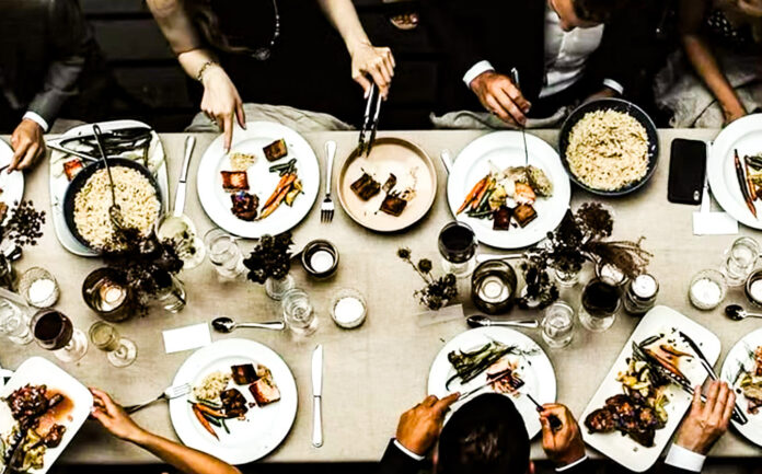 A table of family.