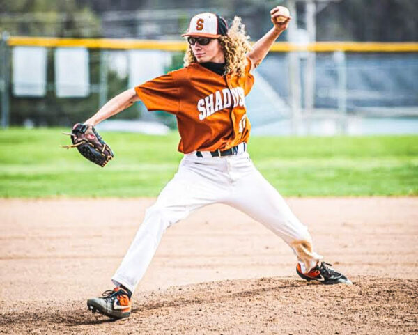 A baseball pitcher.