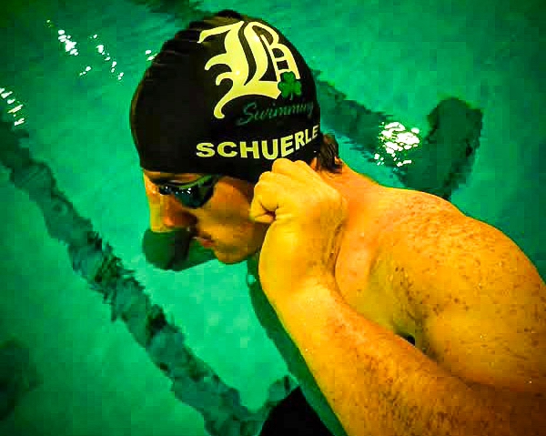 A swimmer.